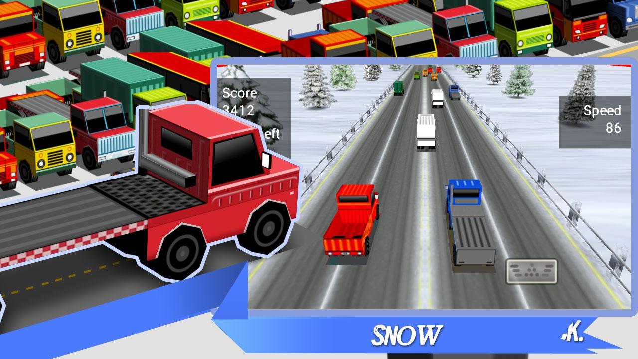 Truck Traffic Racing3D