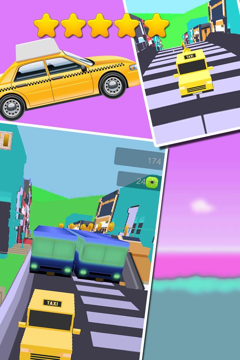 Rocky Road Taxi Dash 3D