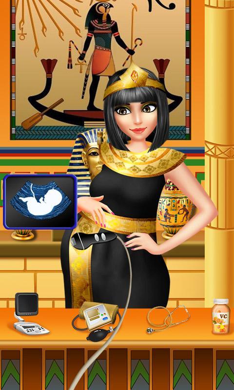 Princess Egypt: Baby Care Fun