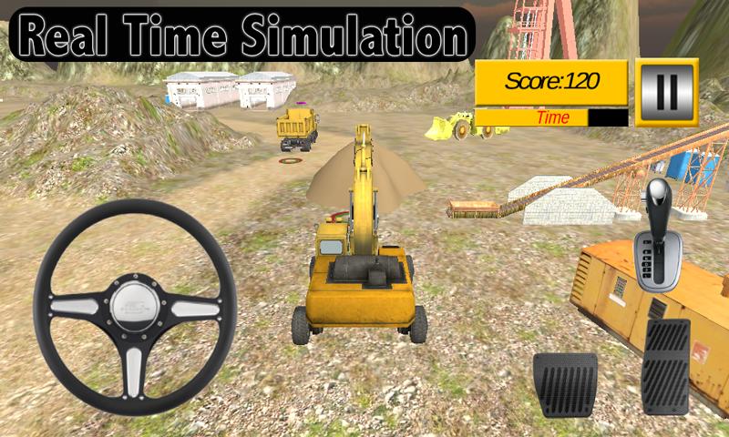 Heavy Excavator Big Sim Rescue