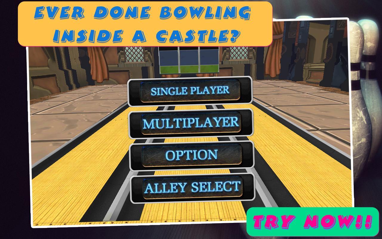 REAL BOWLING CASTLE 3D