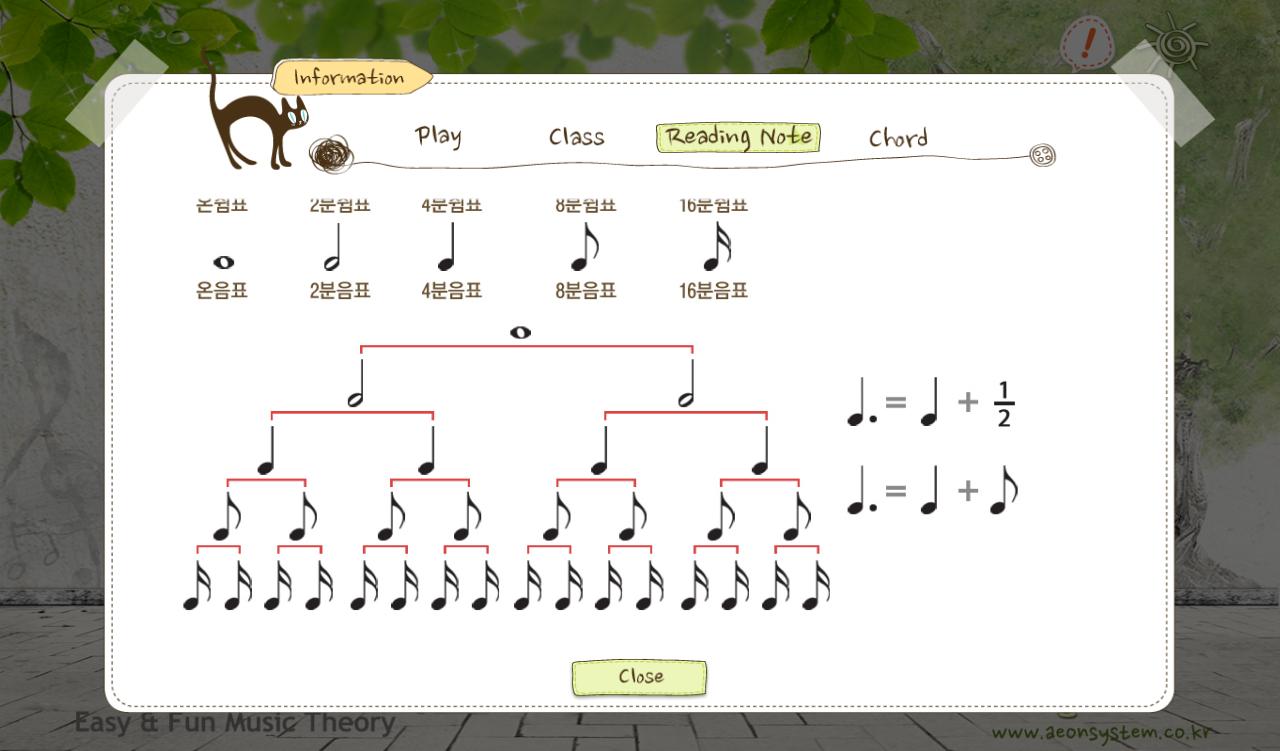 Music game Nature Melody