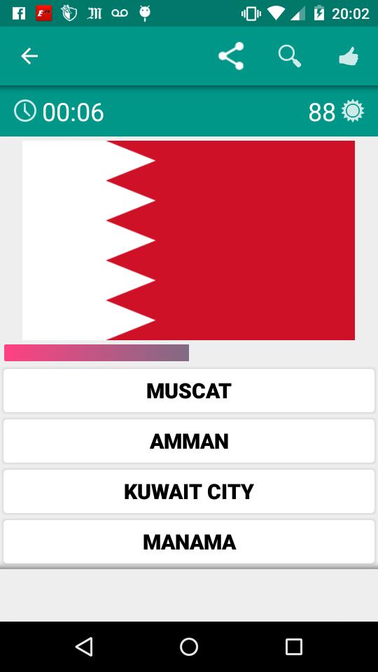 Quizz : World Capitals