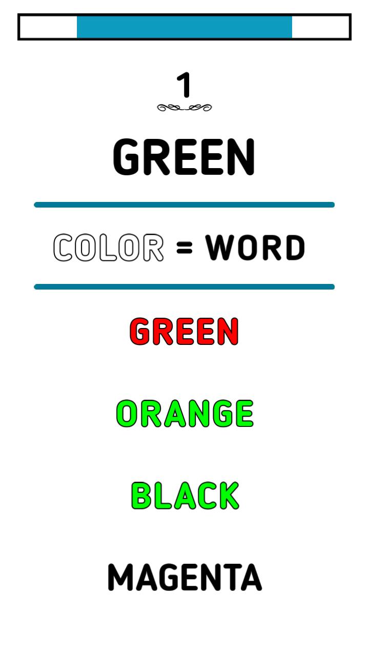 Color or Word?