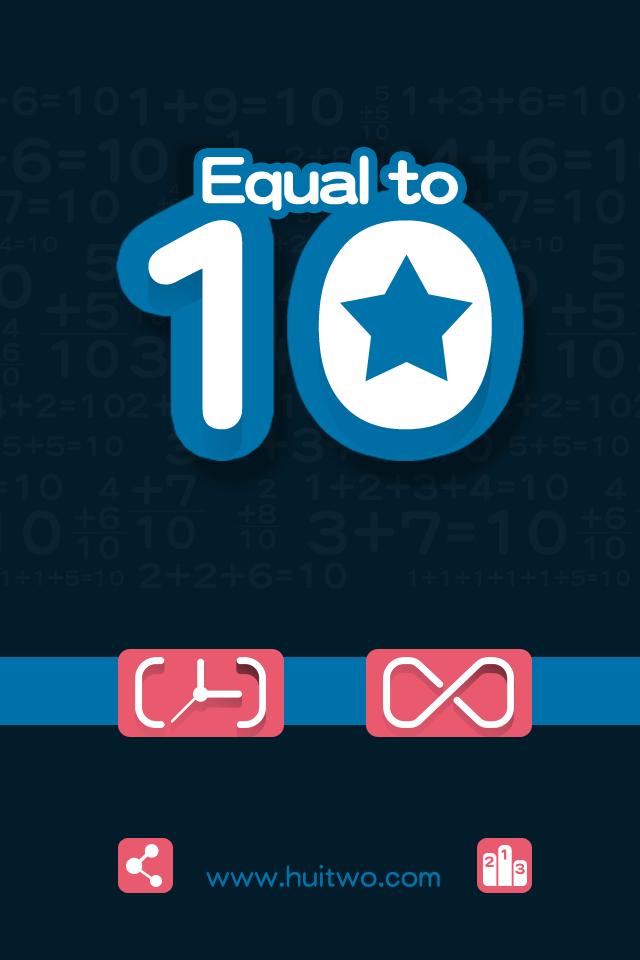 Equal To 10