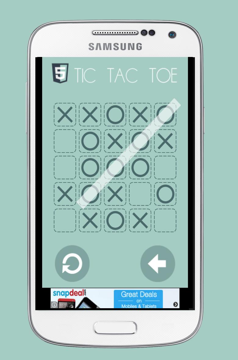 Math Tic Tac Toe - man oforder