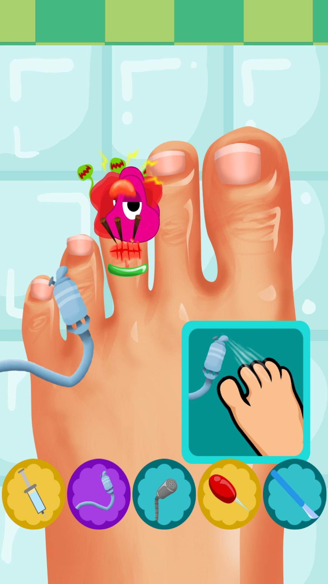 Nail Doctor Kids Games