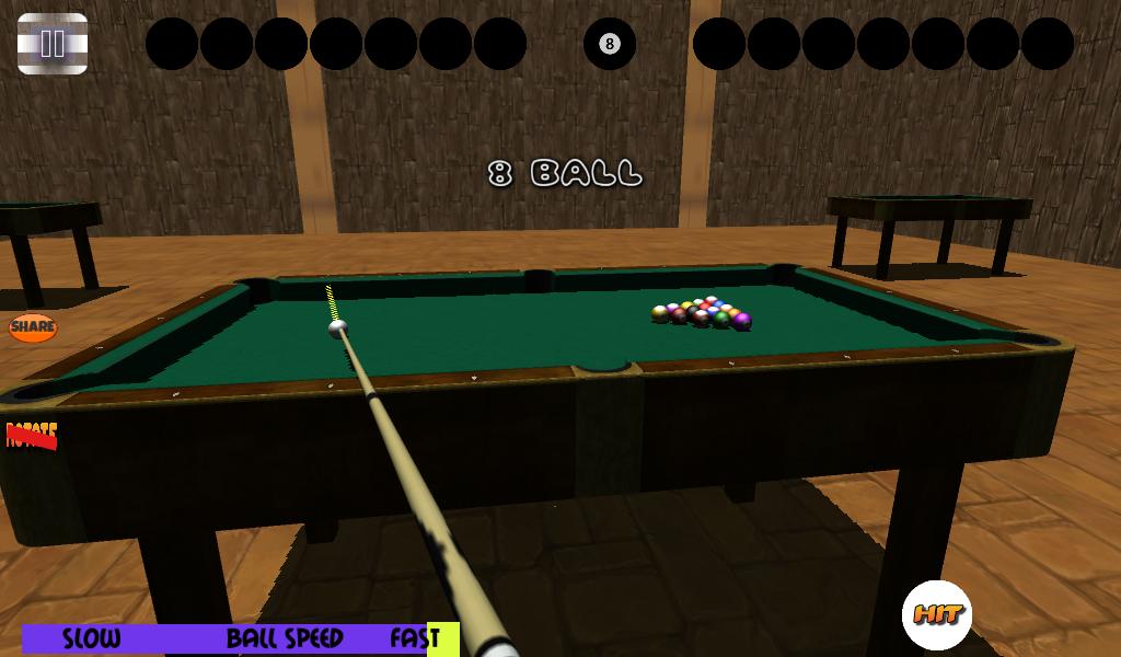 3D Free Billiards Snooker Pool