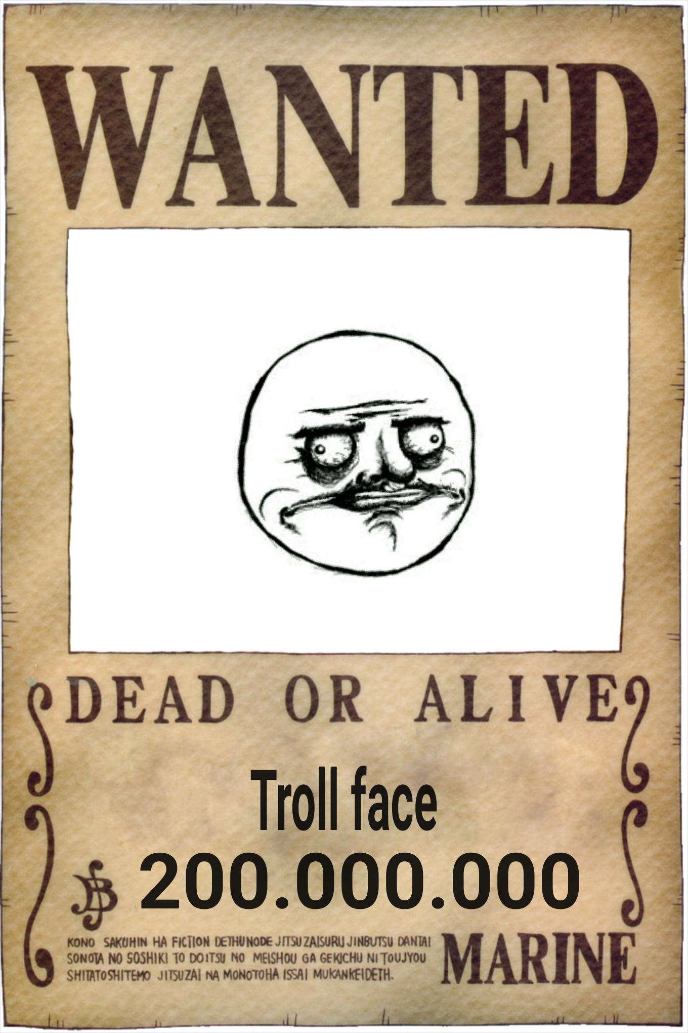 Wanted Poster Maker for OP