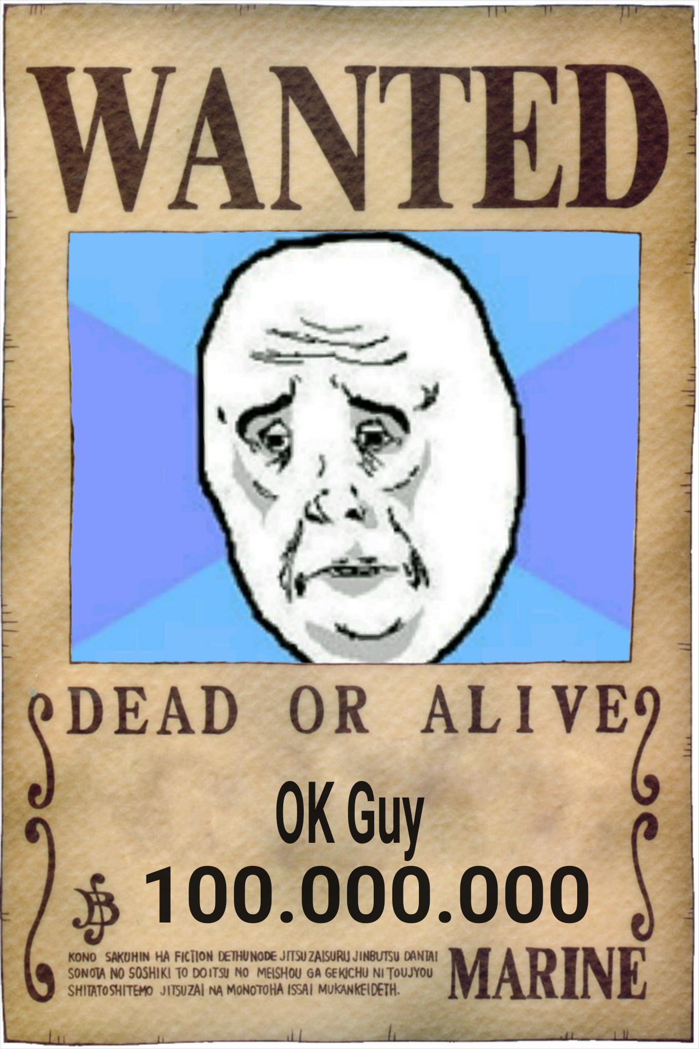 Wanted Poster Maker for OP