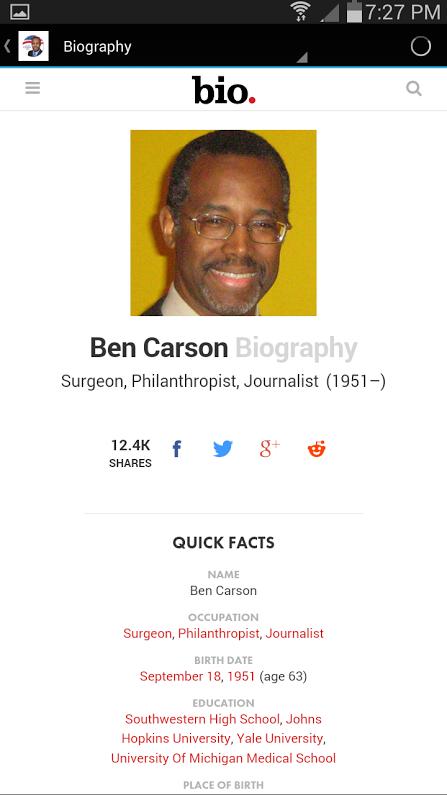 Ben Carson for President 2016