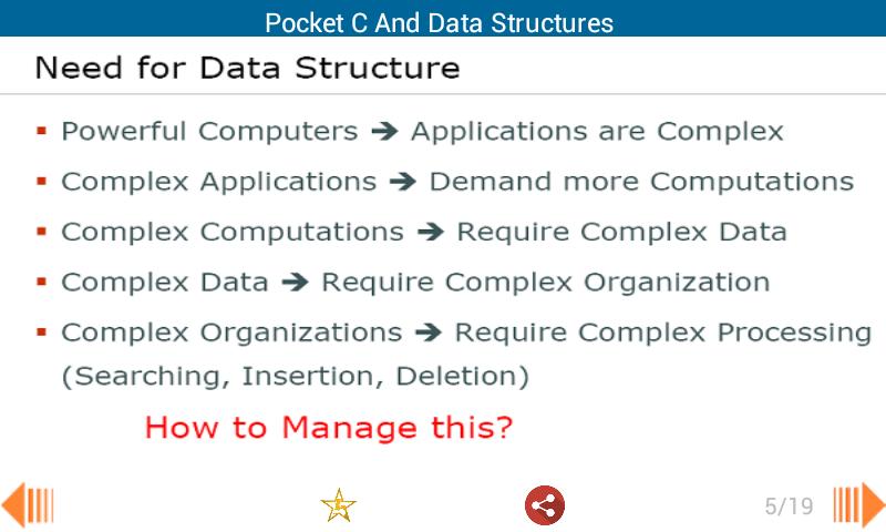 C And Data Structures