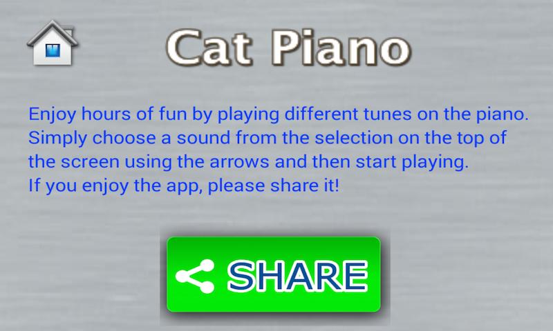 Cat Sounds Kitten Piano Meow