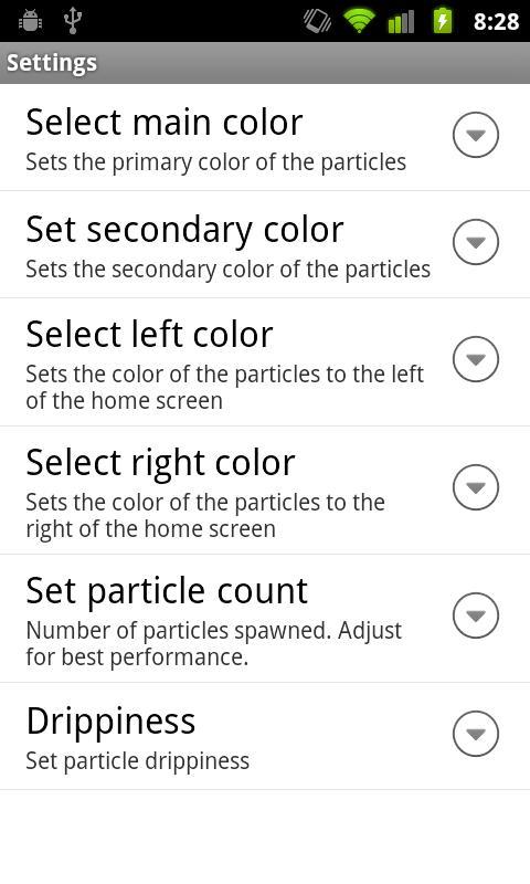 Valentine Particle Storm