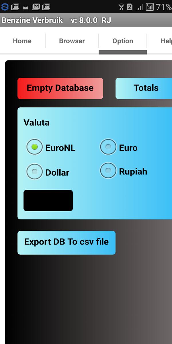 Benzine verbruik