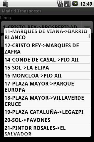 Madrid transportes