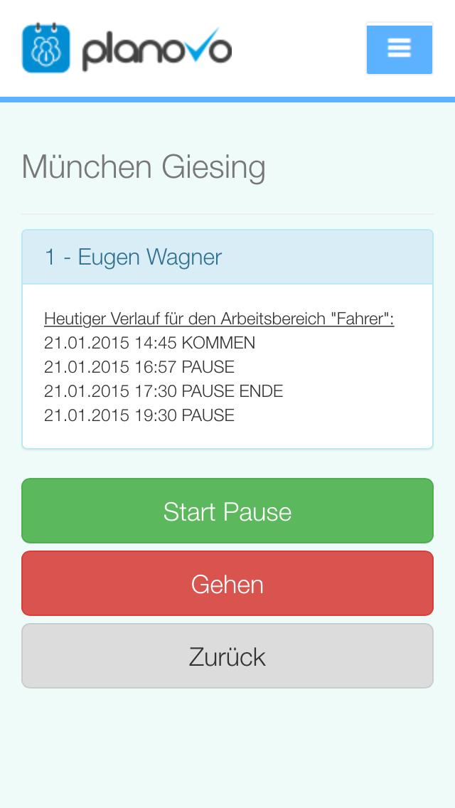 Planovo Zeiterfassung 1.1