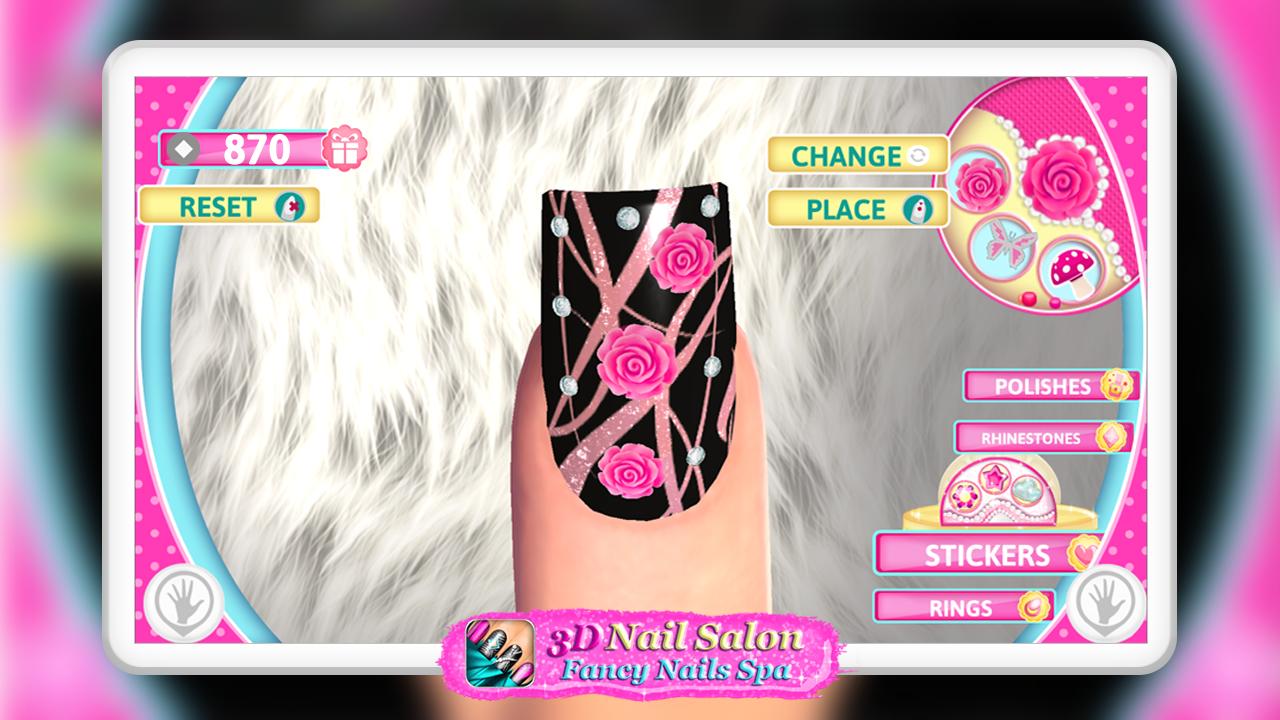 3D Nail Salon: Fancy Nails Spa