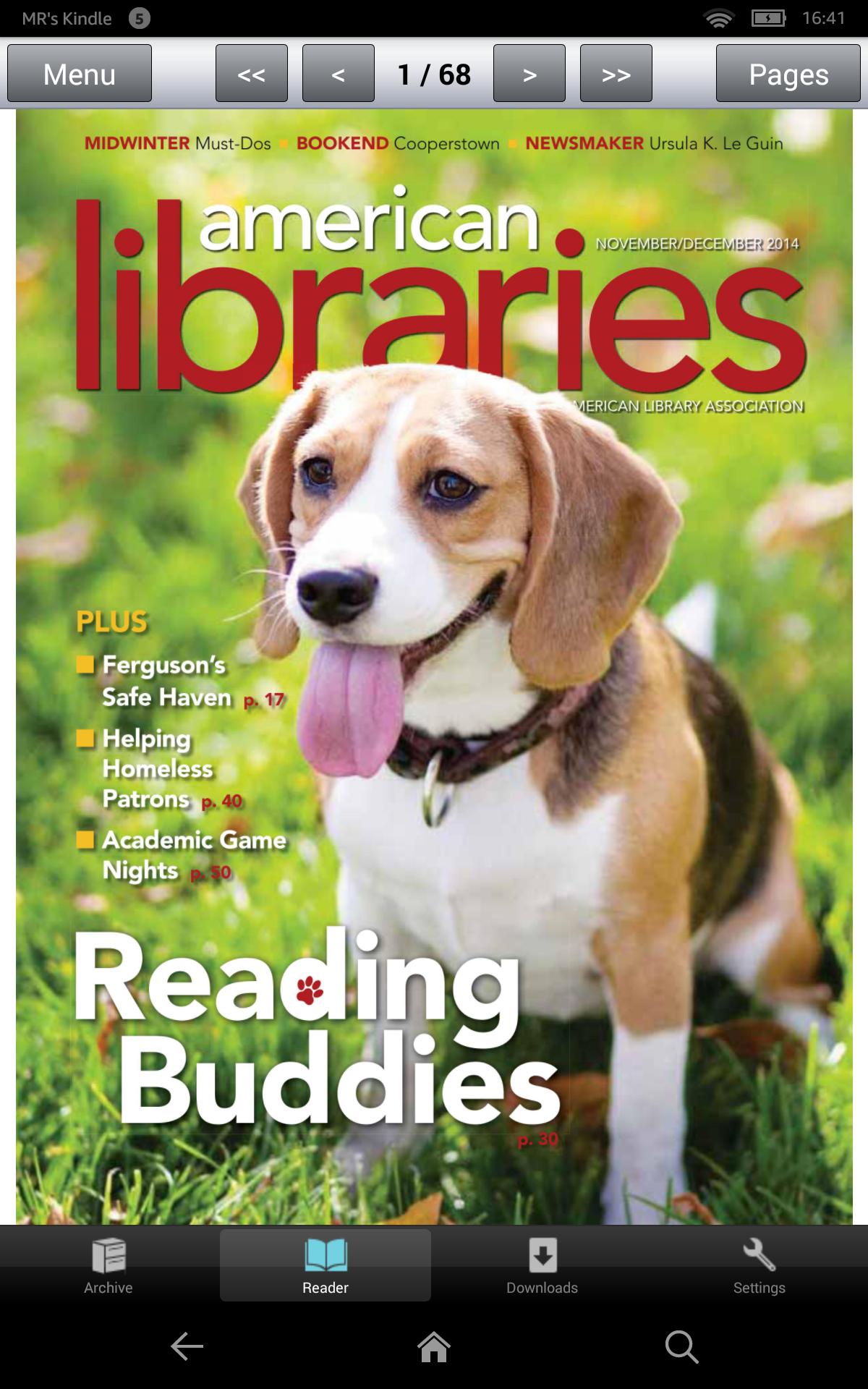 American Libraries Magazine