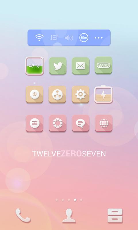 Simple Pastel Sky Dodol Theme