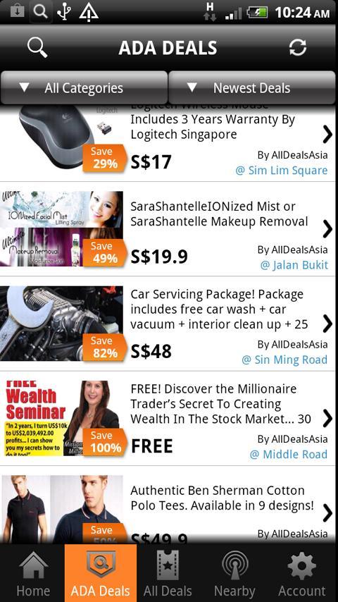 AllDealsAsia All Deals ADA App