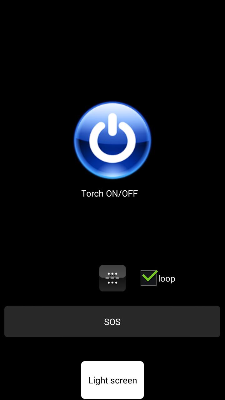 Torch Unlock power button