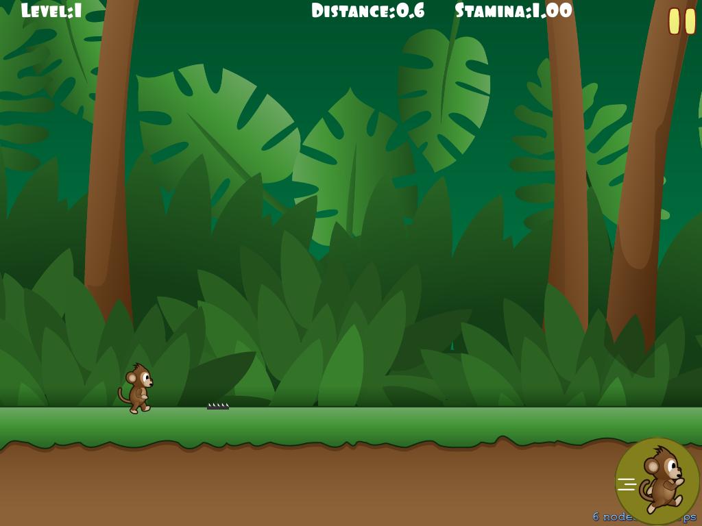 Monkey Run Marathon Game