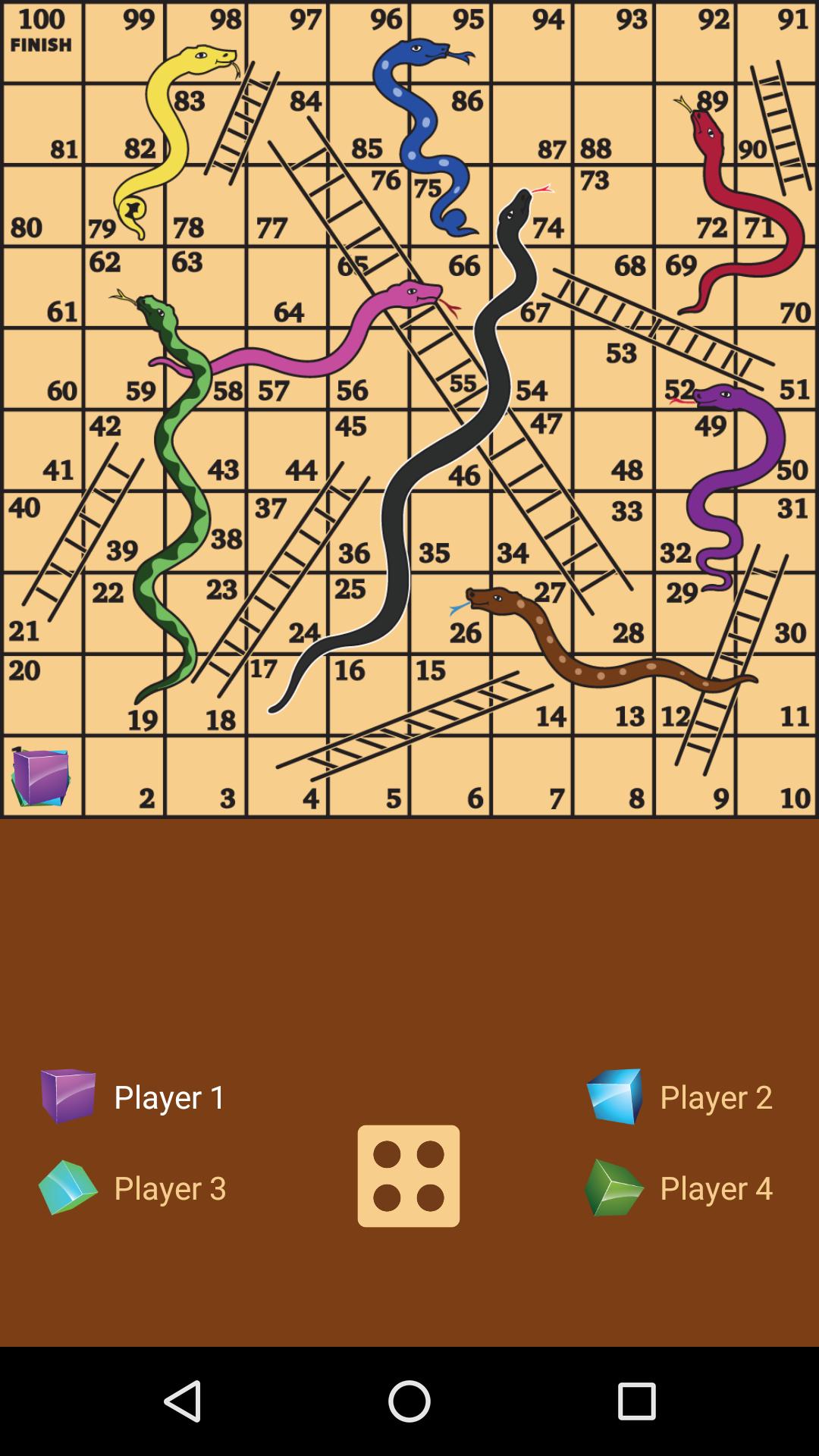 Snake and Ladder Game-Sap Sidi