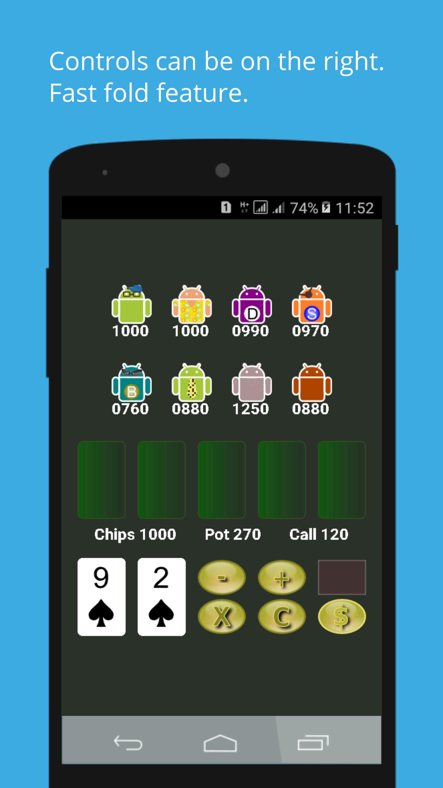 Poker Droidz - Offline Texas Holdem