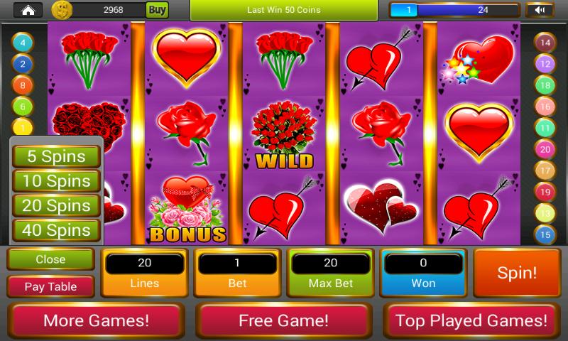 Valentine Slots:Love with Luck