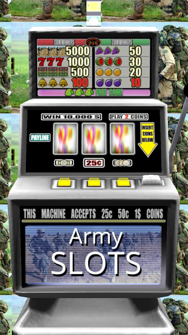 3D Army Slots - Free