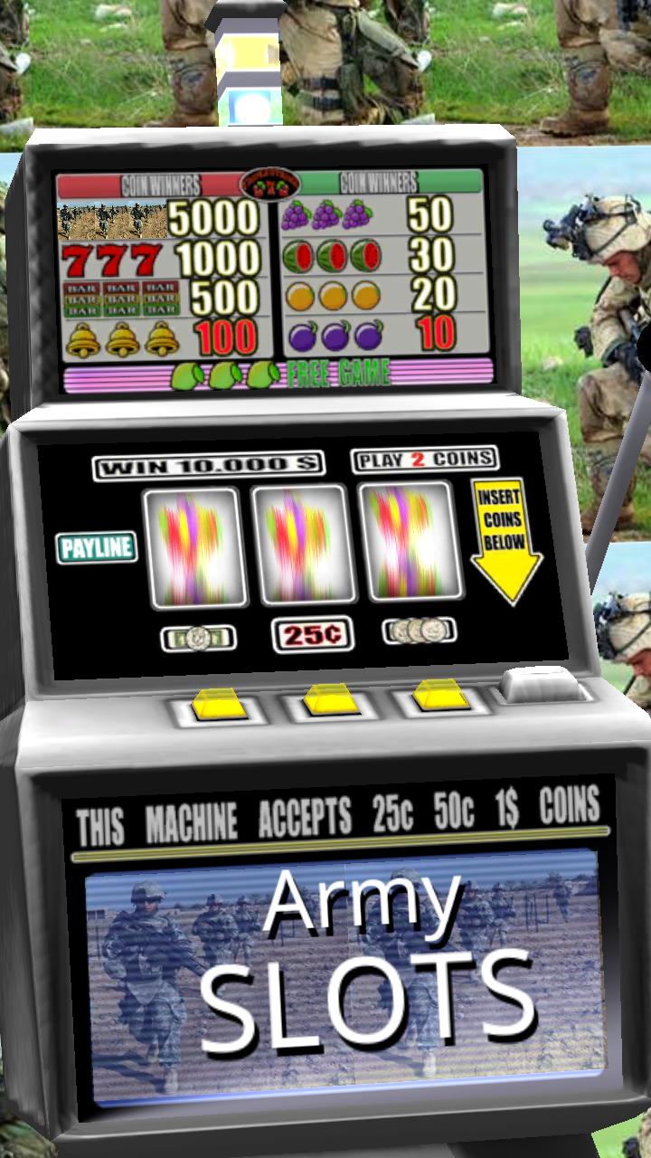 3D Army Slots - Free