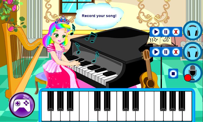 Piano Game - Princess Games