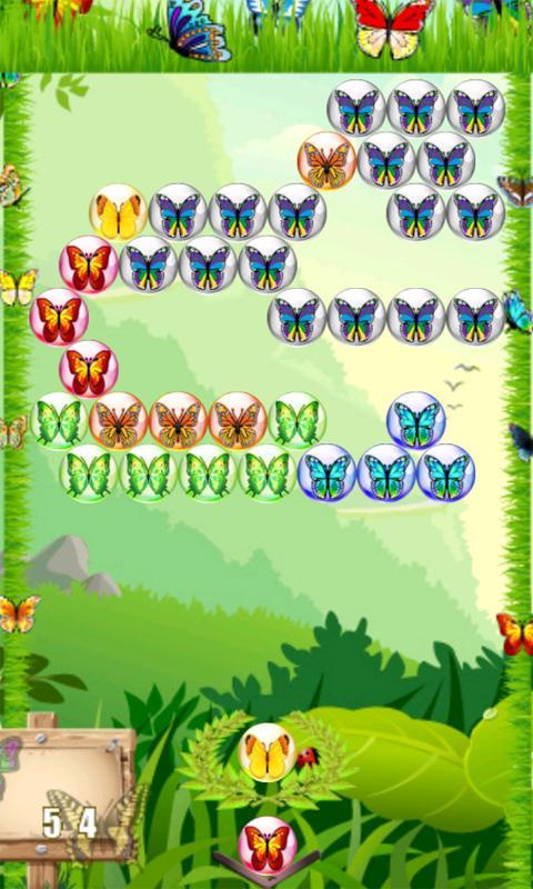 Butterfly Bubble Shooter