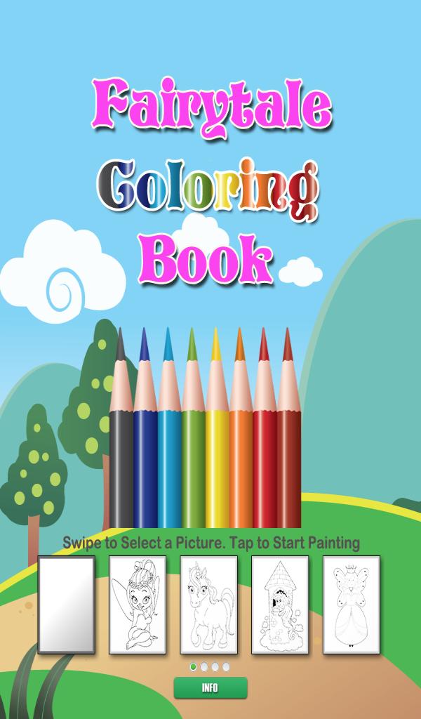 Coloring Book Fairytale FREE