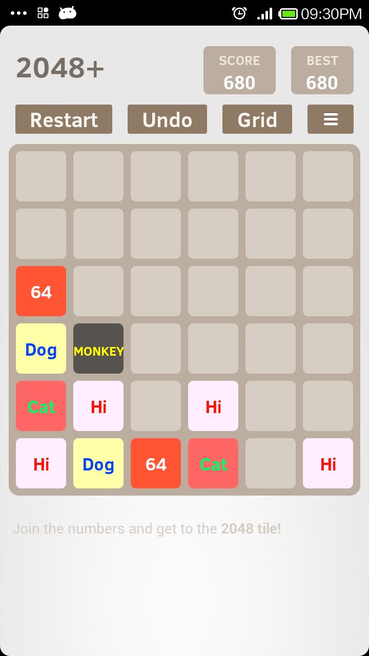 Advanced 2048