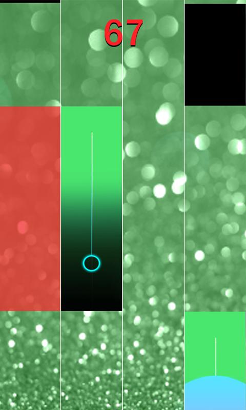 Green Glitter Piano Tiles 2018