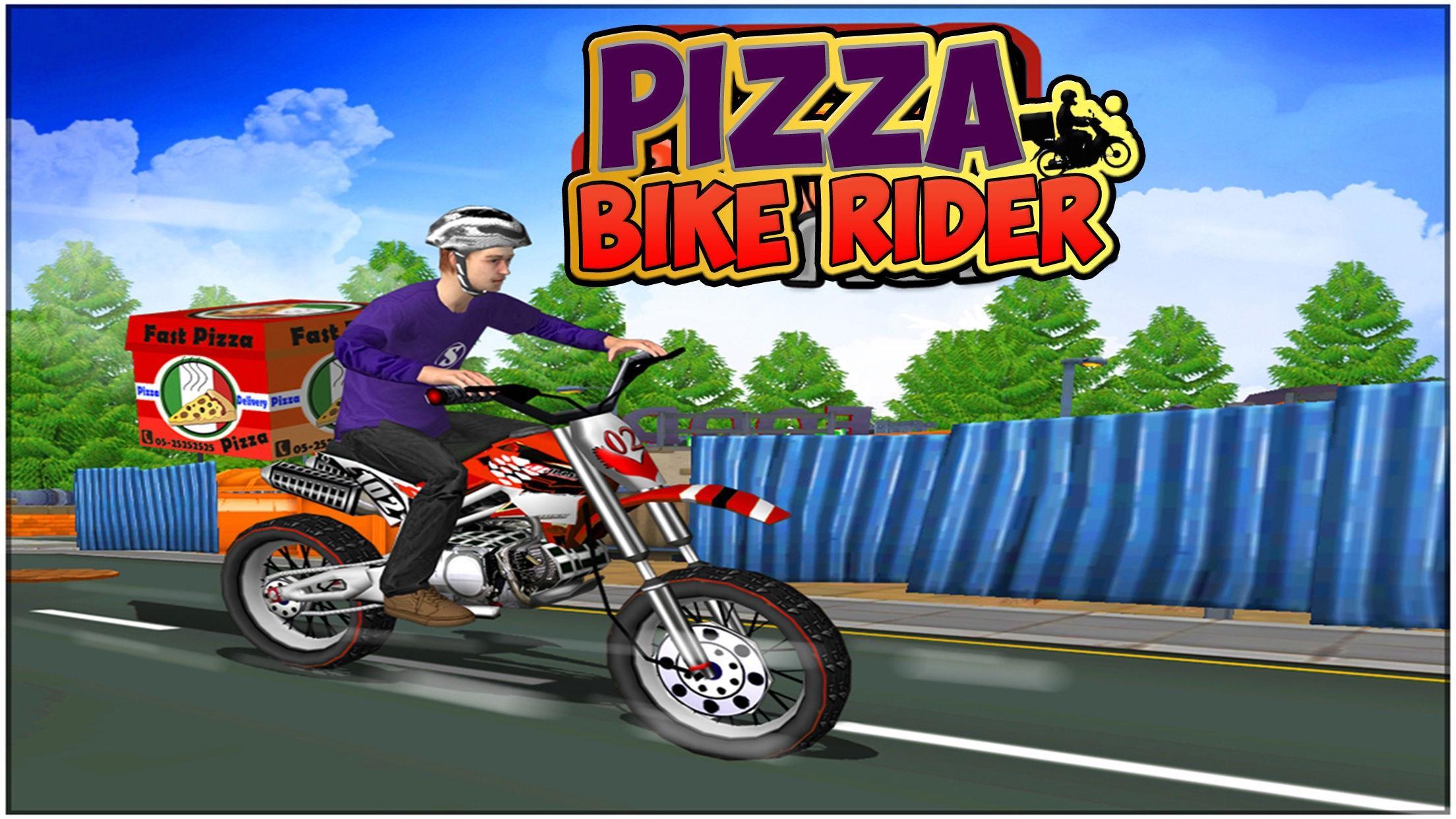 Pizza Delivery Bike Rider - 3D Racing