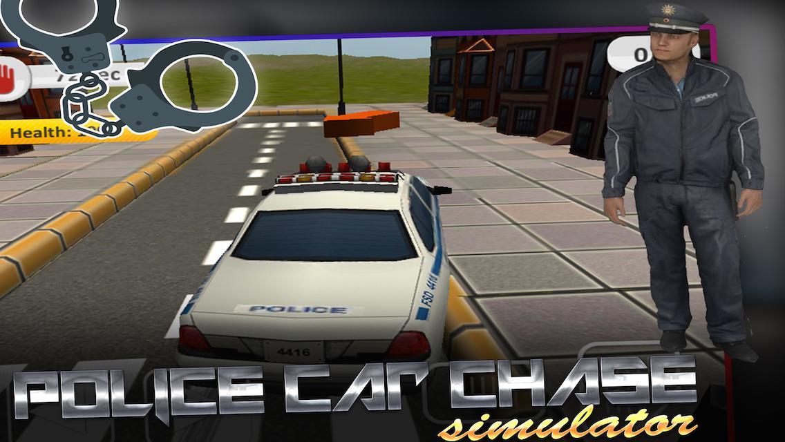 Police Car Chase Simulator 3D