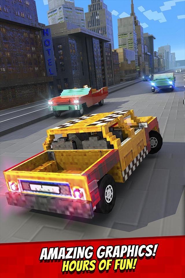 Blocky Taxi Driver Simulator