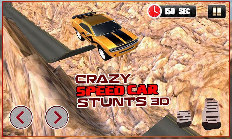 Crazy Speed Car Stunts 3D