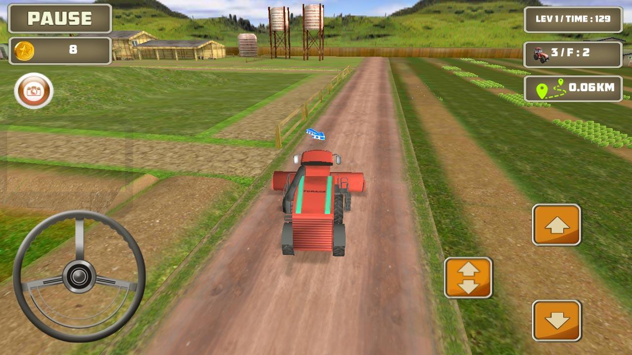 Forage Harvester Tractor Sim