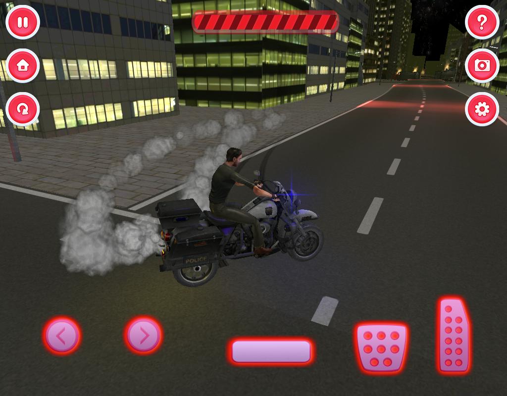 Police Moto Bike Racer 3D