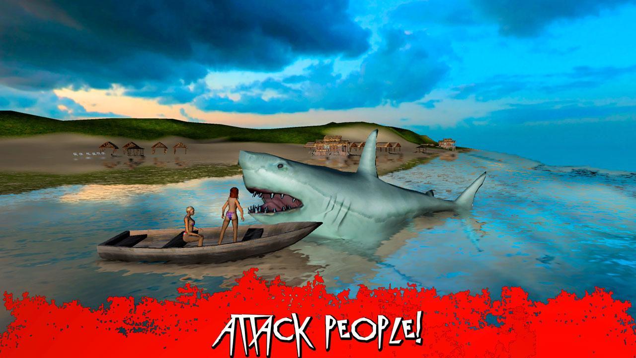 Wild Angry Shark Simulator 3D