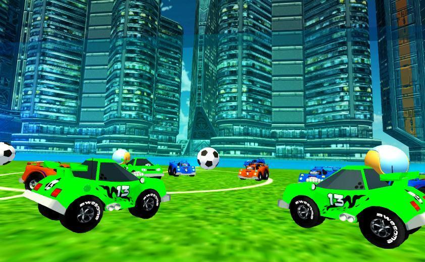 Crazy Car Football 3D