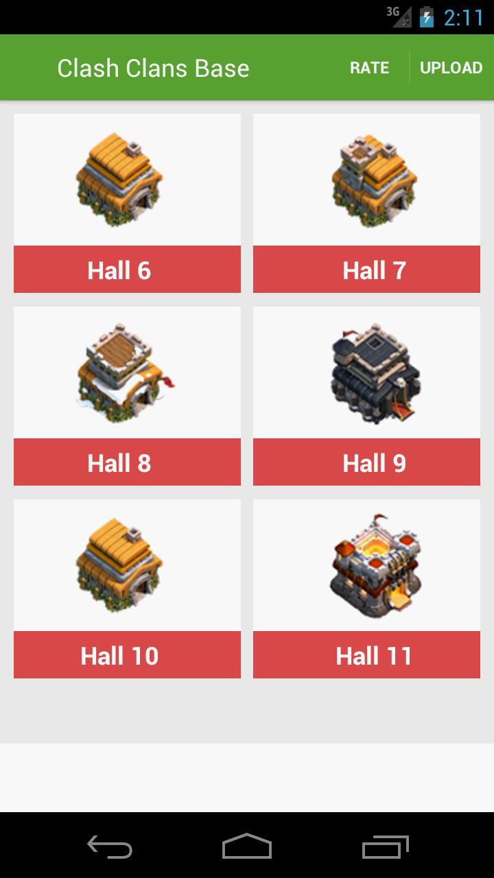 Bases for Clash of Clans 2016