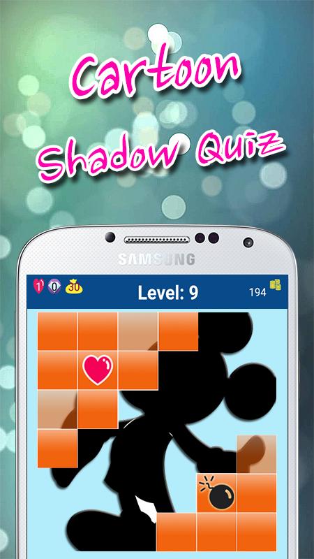 Guess the Cartoon Shadow Quiz