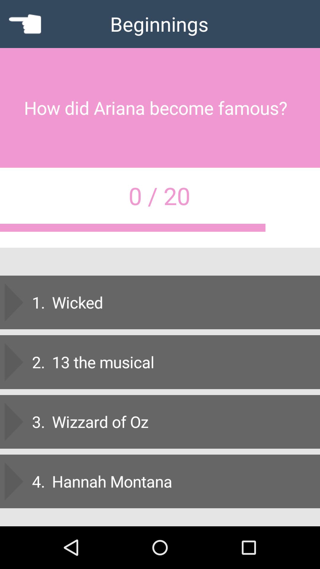 Ariana Grande Fan Quiz