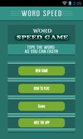 Word Speed Game