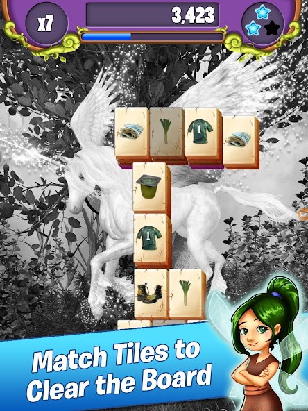 Hidden Mahjong Unicorn Garden